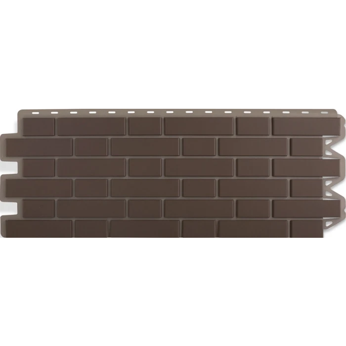Фасадная панель Альта Профиль Кирпич клинкерный Коричневый 1220х440х20