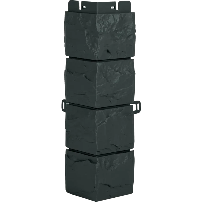 Наружный угол Альта Профиль Фагот ЭКО Графит 450х130х42