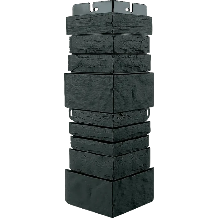 Наружный угол Альта Профиль Шотландия ЭКО Графит 450х160х35