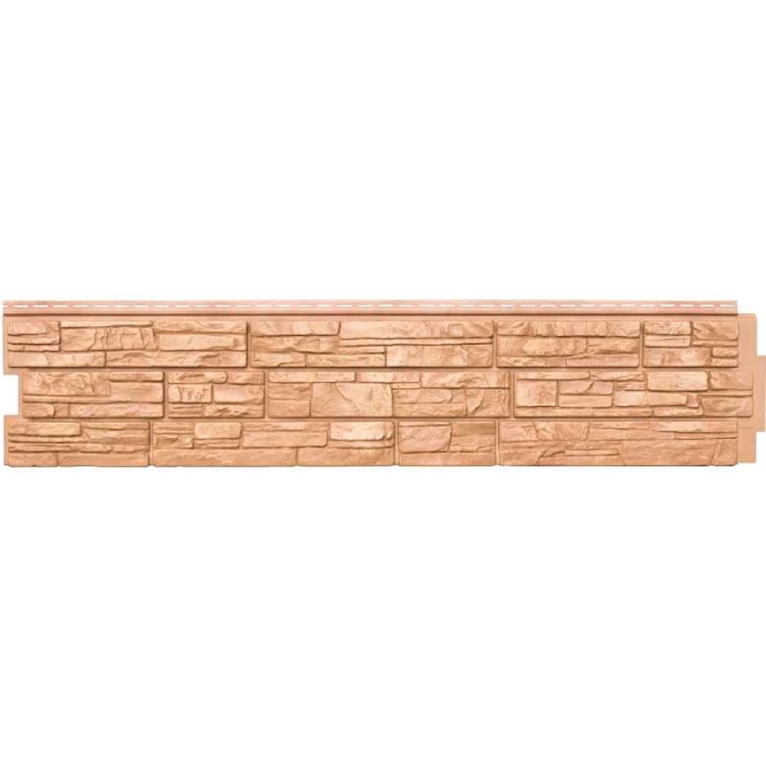 Панель фасадная Grand Line Крымский сланец Янтарь 