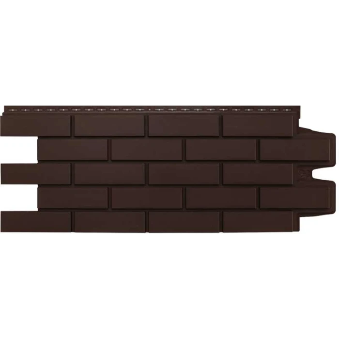 Фасадная панель Grand Line Кирпич клинкерный Стандарт Коричневый 