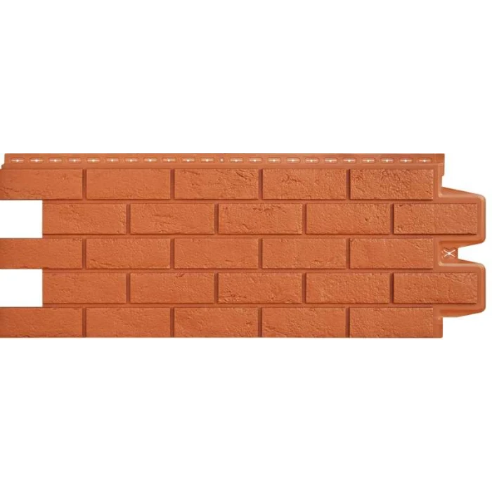 Фасадная панель Grand Line Кирпич состаренный Стандарт Терракота 