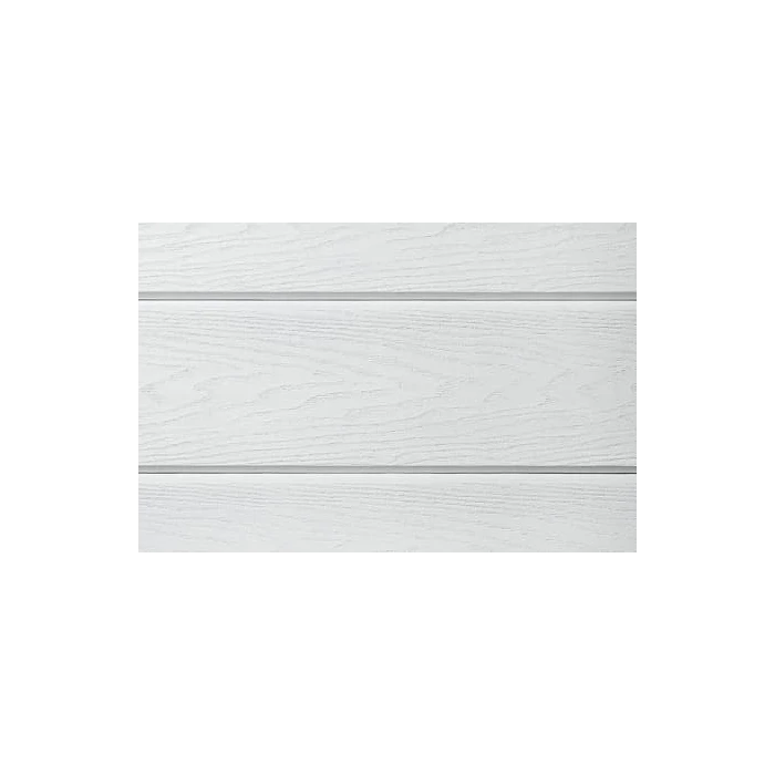 Фасадная доска ДПК (пустотелая) CM Cladding Fusion, 3000х156х21 мм, белый