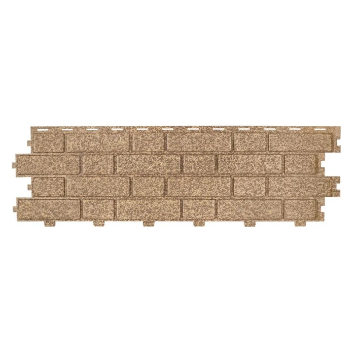 Сайдинг Tecos Brickwork Кирпич Кэмел 1.5х350х1140
