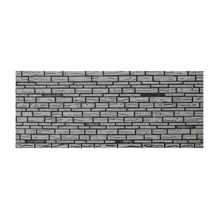 Фасадная панель Zodiac / Зодиак, Мелкозернистый кирпич, 3800х380 мм, цвет AK8-008