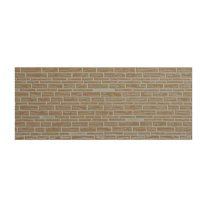 Фасадная панель Zodiac / Зодиак, Мелкозернистый кирпич, 3800х380 мм, цвет AE8-004
