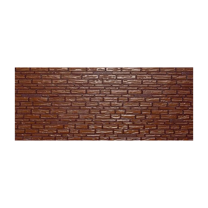 Фасадная панель Zodiac / Зодиак, Мелкозернистый кирпич, 3800х380 мм, цвет AG8-002