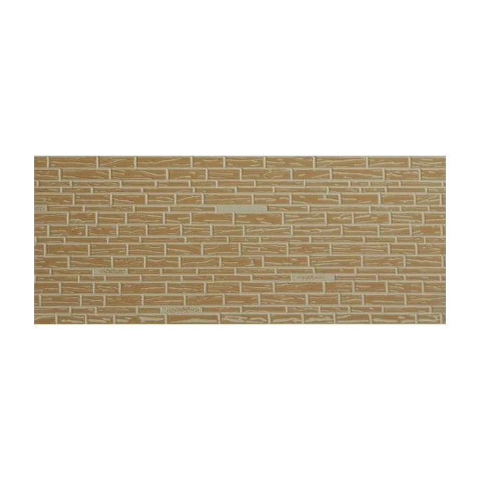 Фасадная панель Zodiac / Зодиак, Мелкозернистый кирпич, 3800х380 мм, цвет AE8-016