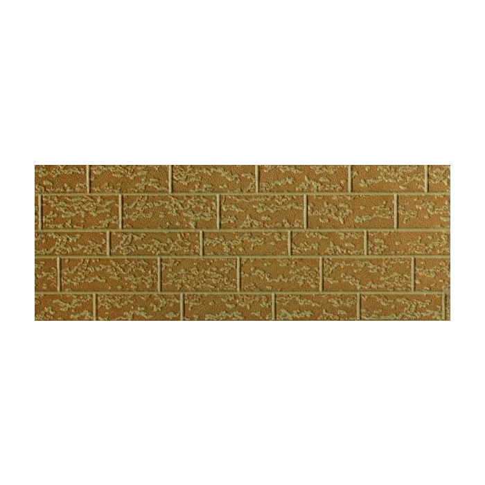 Фасадная панель Zodiac / Зодиак, Крупнозернистый кирпич, 3800х380 мм, цвет AC2-005