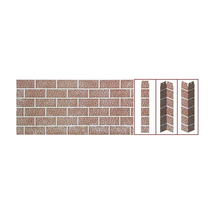 Фасадные панели Стенолит стандарт XL500, 3800х385 мм, Площадь: 1,463 м2