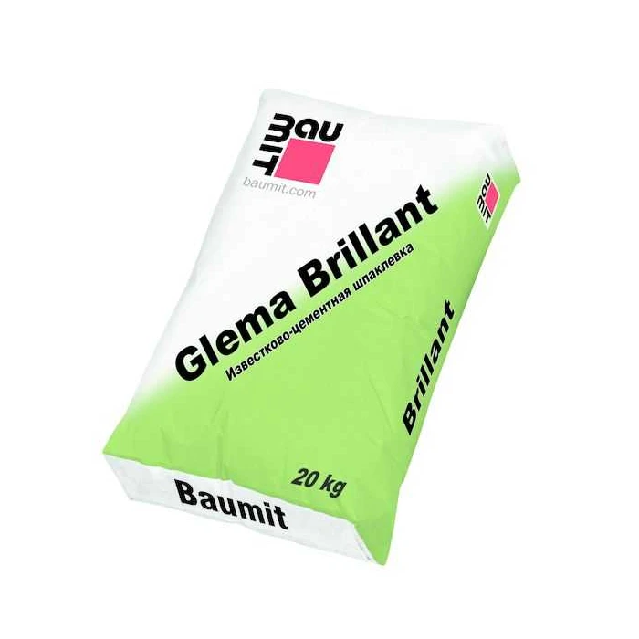 Известковая шпаклёвка Baumit GlemaBrillant (Baumit Glema A) 20 кг