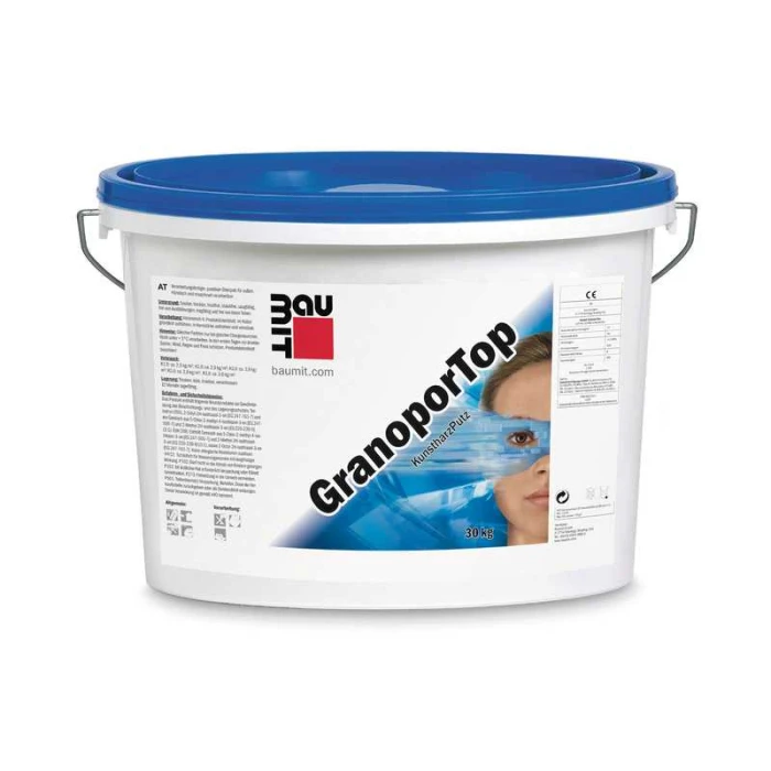 Пастообразная декоративная штукатурка Baumit GranoporTop БАЗА 25 кг (Россия)