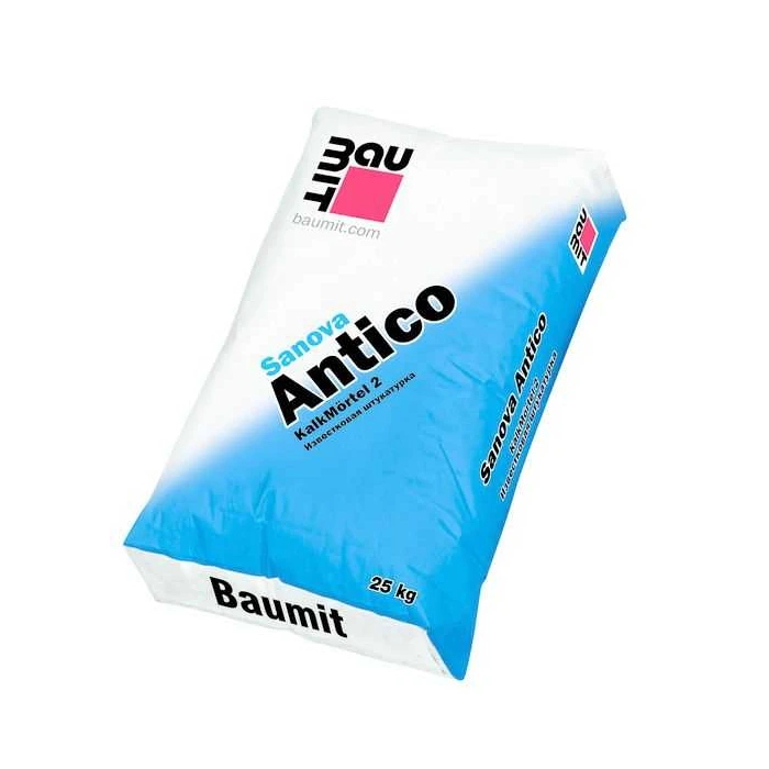 Известковая штукатурка Baumit Sanova Antico 25 кг