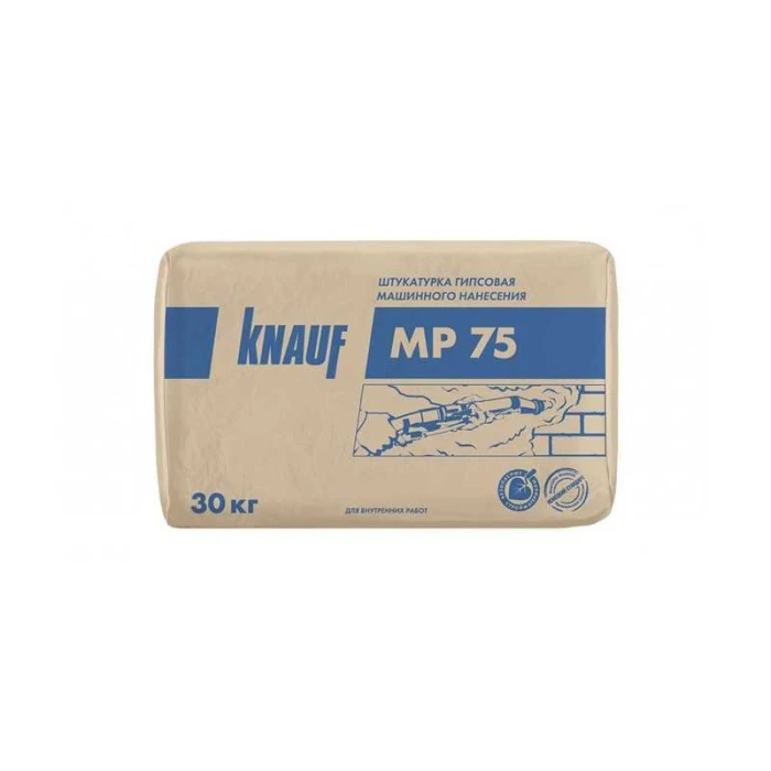 Штукатурка гипсовая КНАУФ-МП 75 30 кг