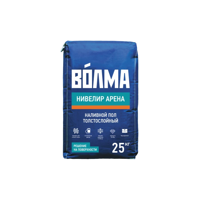 Смесь для выравнивания пола ВОЛМА-Нивелир Арена 25 кг