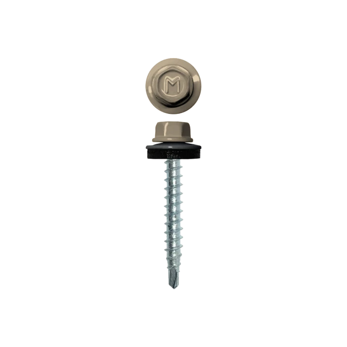 Саморез кровельный Daxmer 4,8х29 (250шт) сверло №1 RAL 1015