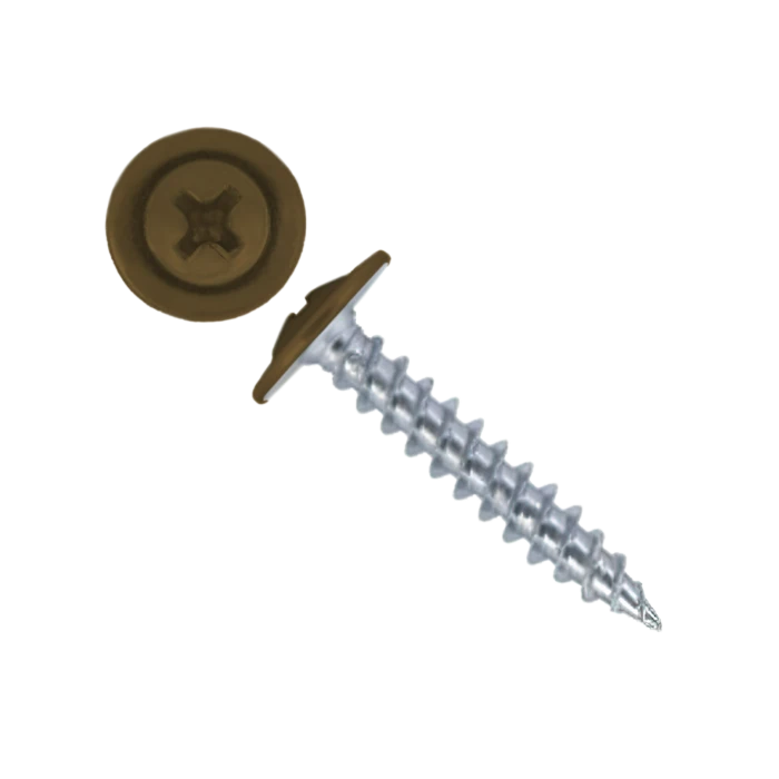 Саморез ПШ 4,2х25 (500шт) шлиц PH2 RAL 1036