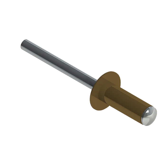 Заклёпка вытяжная Daxmer 3,2х8 RAL 1036 (20х1000шт) ал/ст