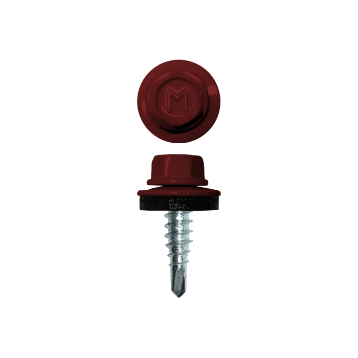 Саморез по металлу Daxmer 4,8х19 (250шт) сверло №2 RAL 3011