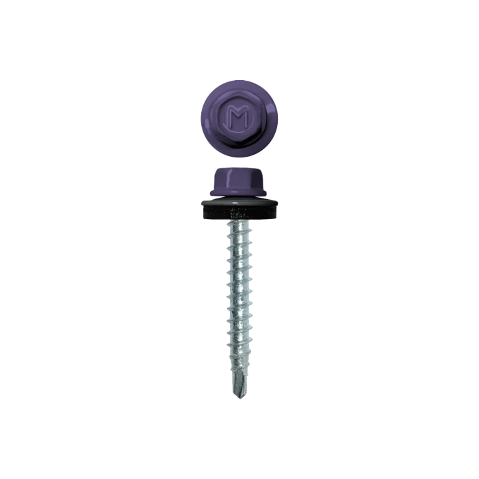 Саморез кровельный Daxmer 4,8х29 (250шт) сверло №1 RAL 4005