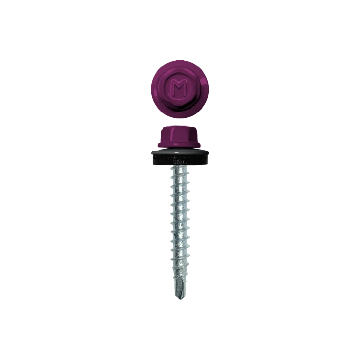 Саморез кровельный Daxmer 4,8х29 (250шт) сверло №1 RAL 4006