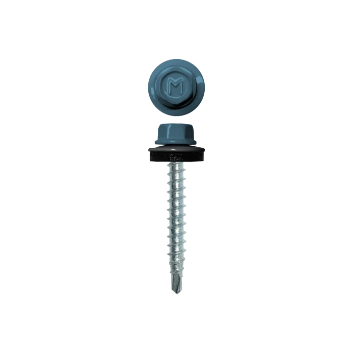 Саморез кровельный Daxmer 4,8х29 RAL 5024 (250) сверло №1