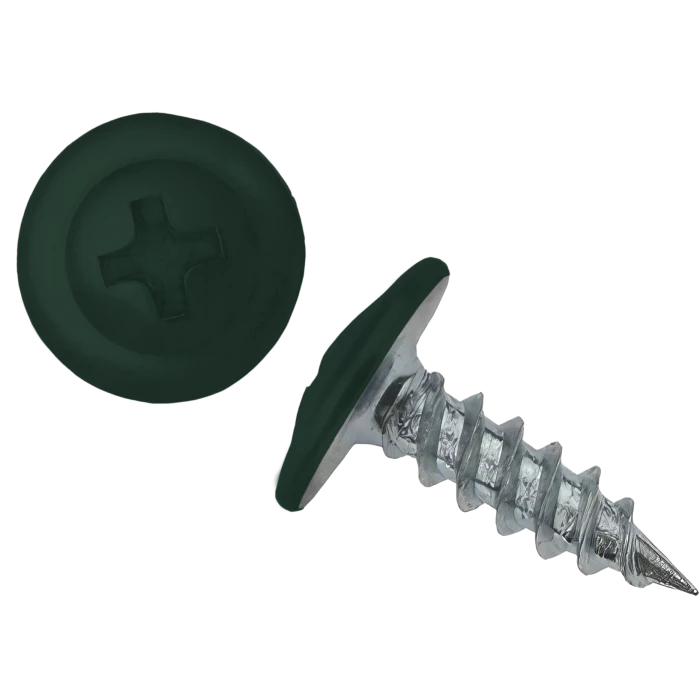 Саморез ПШ 4,2х16 (1000шт) шлиц PH2 RAL 6005