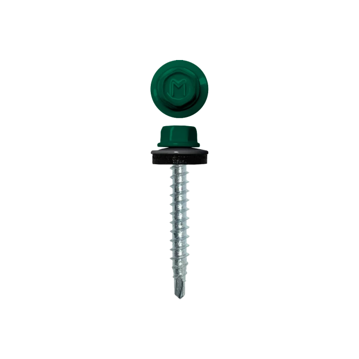 Саморез кровельный Daxmer 4,8х29 (250шт) сверло №1 RAL 6016