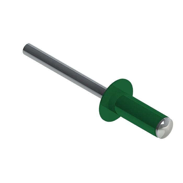 Заклёпка вытяжная Daxmer 3,2х8 RAL 6029 (20х1000шт) ал/ст