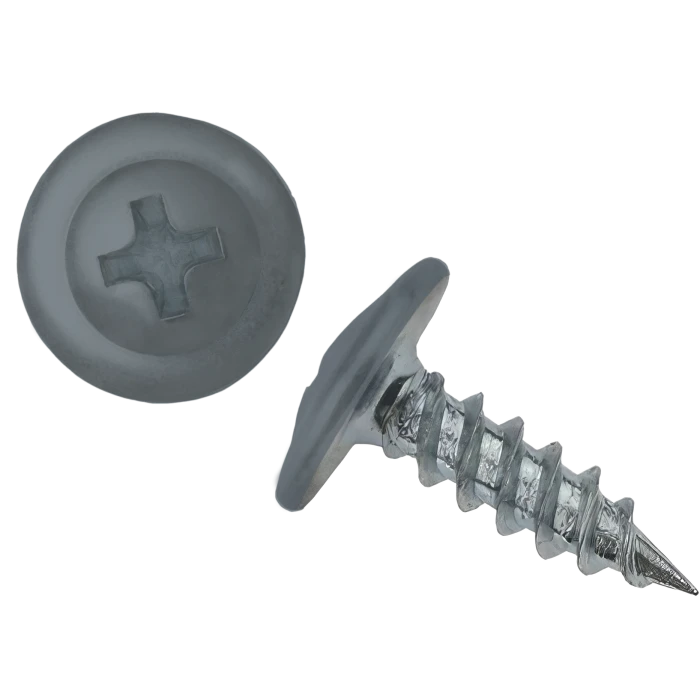 Саморез ПШ 4,2х13 (1000шт) шлиц PH2 RAL 7001