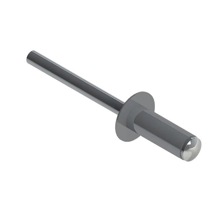 Заклёпка вытяжная Daxmer 3,2х8,0 RAL 7004 (1000шт) нерж/нерж