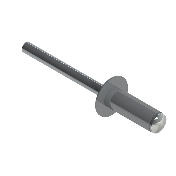 Заклёпка вытяжная Daxmer 4,0х10 RAL 7004 (10х1000шт) ал/ст