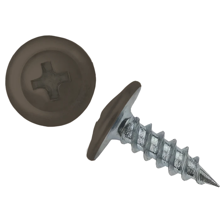 Саморез ПШ 4,2х13 (1000шт) шлиц PH2 RAL 7006