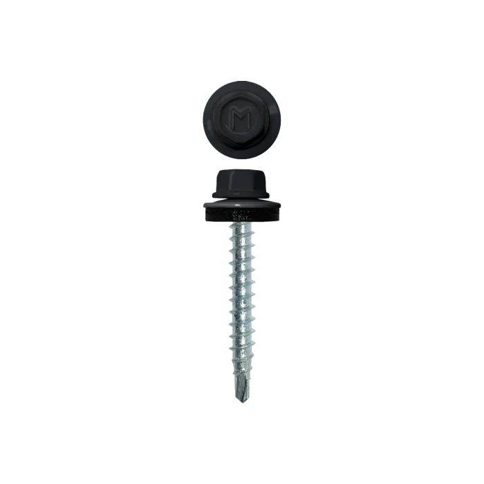 Саморез кровельный Daxmer 4,8х29 (250шт) сверло №1 RAL 7016