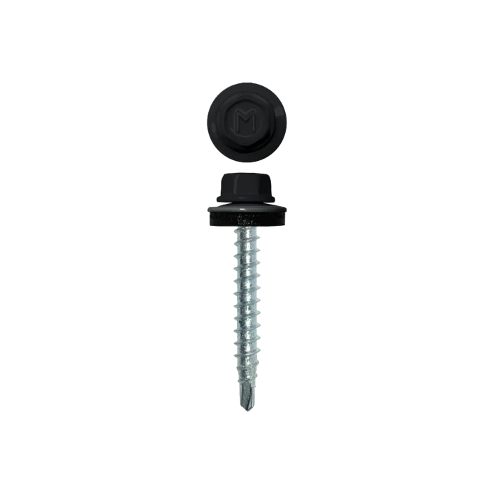 Саморез кровельный Daxmer 4,8х29 (250шт) сверло №1 RAL 7021