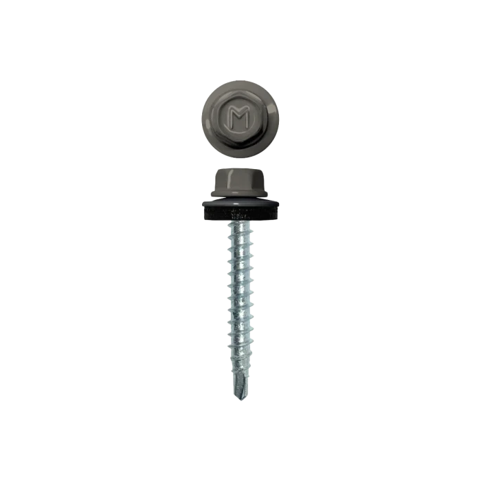 Саморез кровельный Daxmer 4,8х29 (250шт) сверло №1 RAL 7030