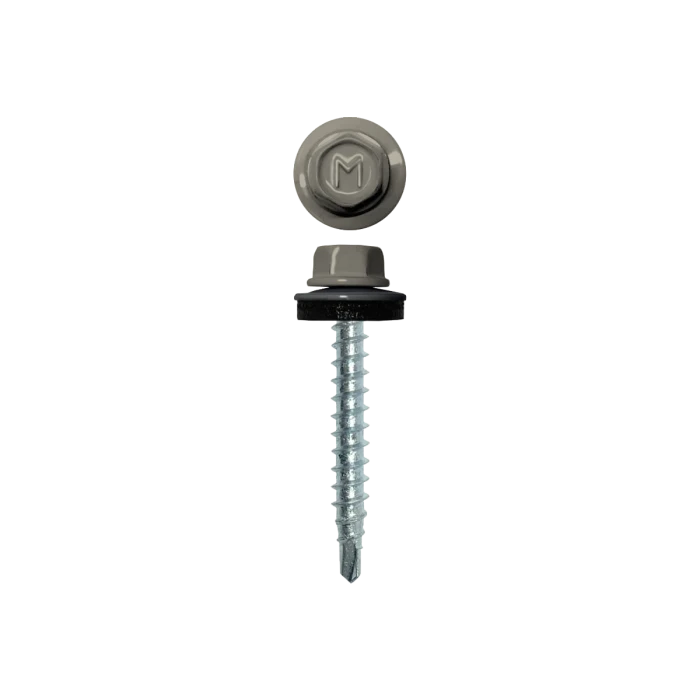 Саморез кровельный Daxmer 4,8х29 (250шт) сверло №1 RAL 7032