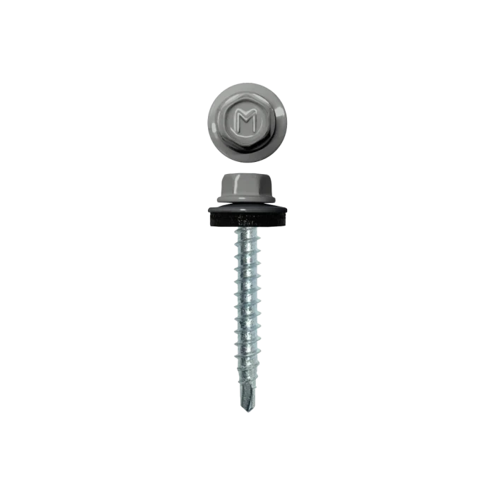 Саморез кровельный Daxmer 4,8х29 (250шт) сверло №1 RAL 7035