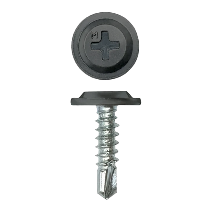 Саморез ПШС Daxmer Pro 4,2х16 (1000 шт) шлиц PH2 RAL 7037