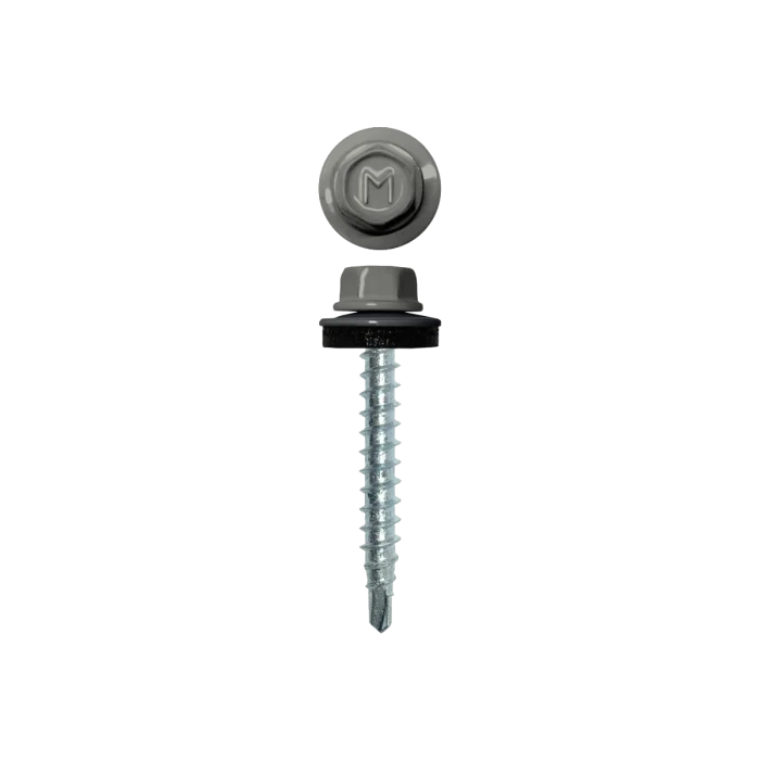 Саморез кровельный Daxmer 4,8х29 (250шт) сверло №1 RAL 7038