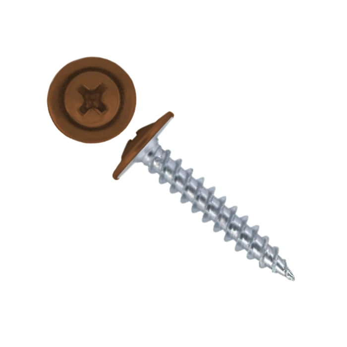 Саморез ПШ 4,2х25 (500шт) шлиц PH2 RAL 8001