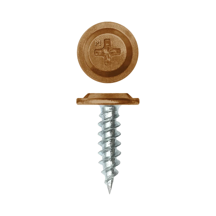 Саморез ПШ Daxmer Pro 4,2х25 (500 шт) шлиц PH2 RAL 8001