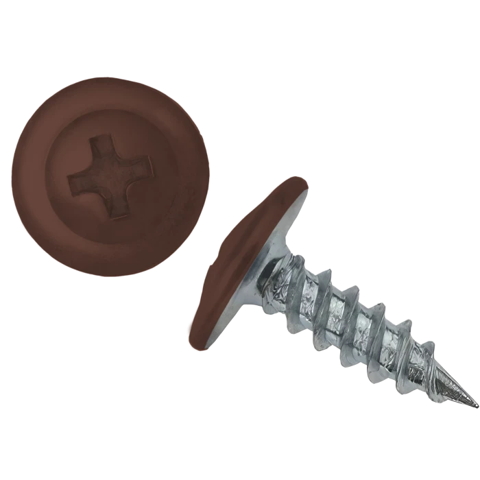 Саморез ПШ 4,2х13 (1000шт) шлиц PH2 RAL 8002