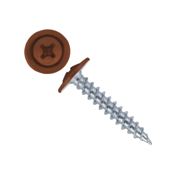 Саморез ПШ 4,2х25 (500шт) шлиц PH2 RAL 8023