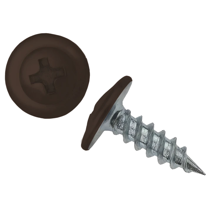 Саморез ПШ 4,2х13 (1000шт) шлиц PH2 RAL 8028