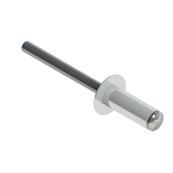 Заклёпка вытяжная Daxmer 4,0х10 RAL 9003 (10х1000шт) ал/ст