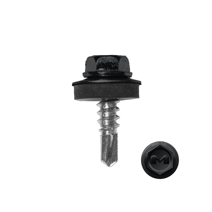 Саморезы 5,5х19 RAL 9011 (Даксмер)