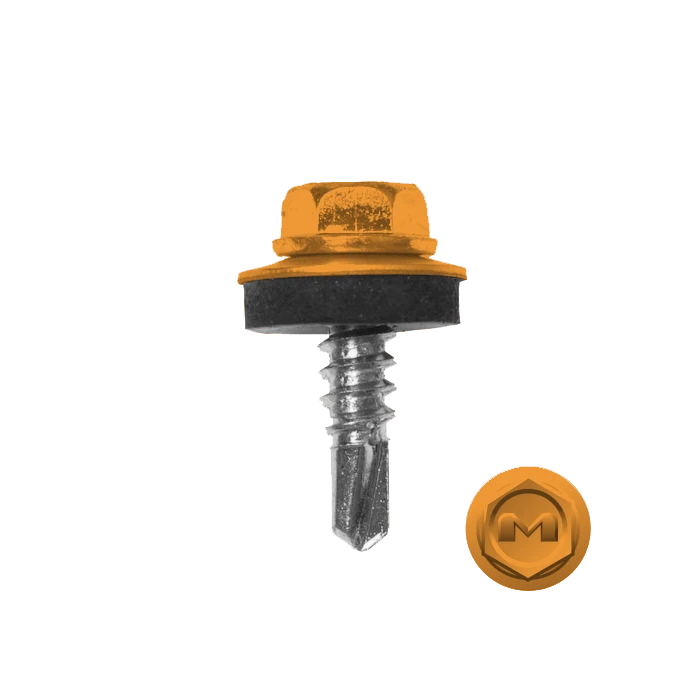 Саморез по металлу Daxmer 5,5х19 (250шт) сверло №3 RR 26