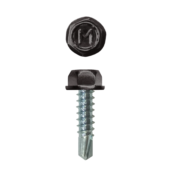 Саморез для забора по металлу Daxmer 4,8х19 без шайбы св.№2 (500шт) RR 32