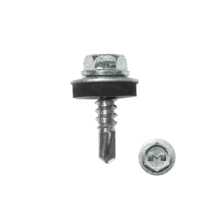 Саморез по металлу Daxmer 5,5х19 (250шт) сверло №3 цинк